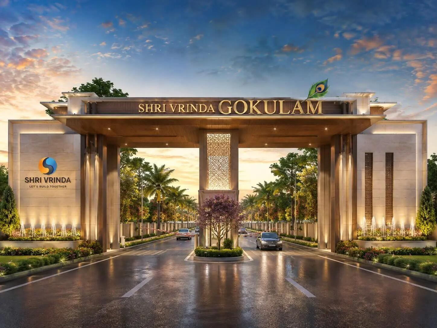 Shri Vrinda Gokulam gateway